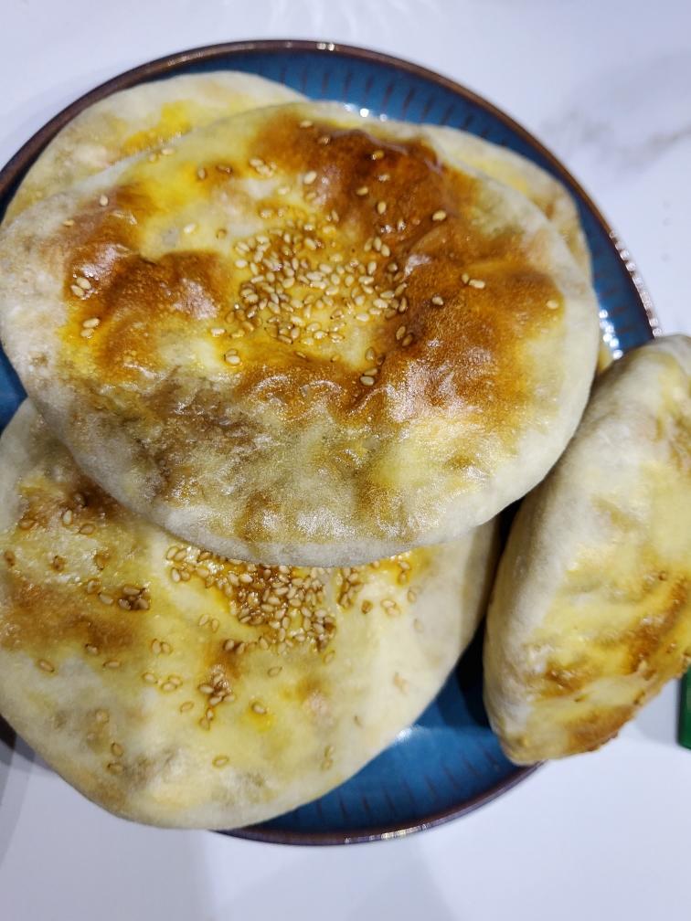 莲藕肉沫馅饼