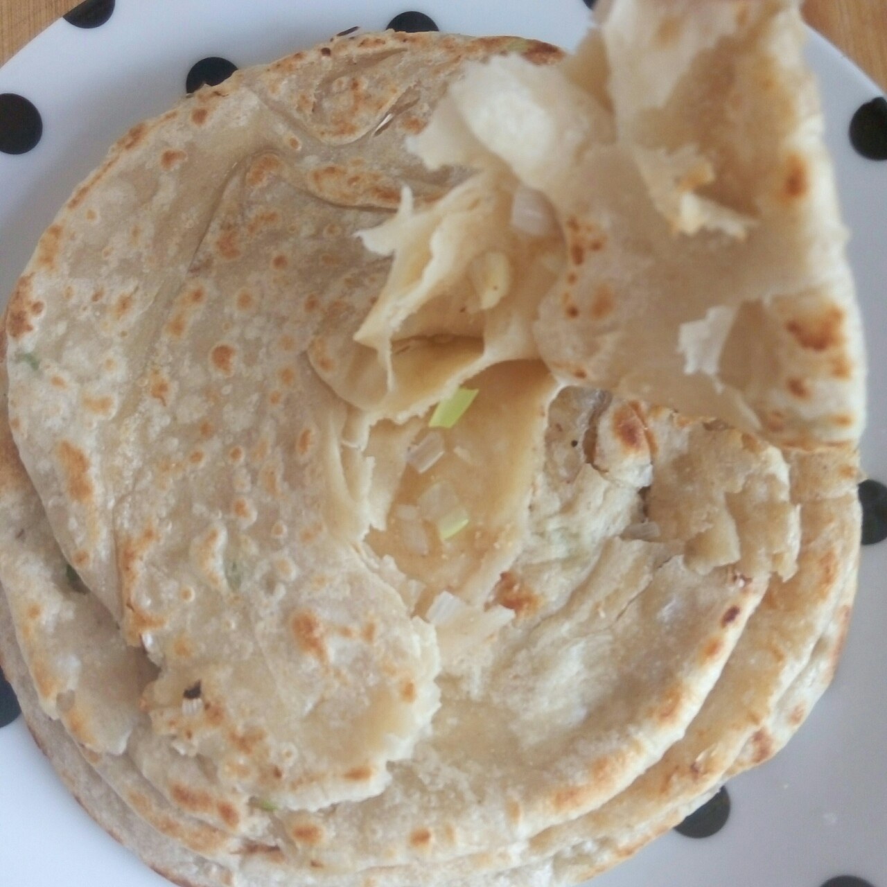 家常手撕饼（麻酱+葱油双拼）