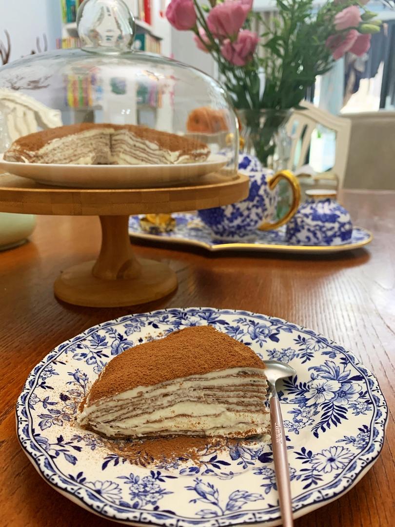 可可千层蛋糕【附超薄皮技巧】