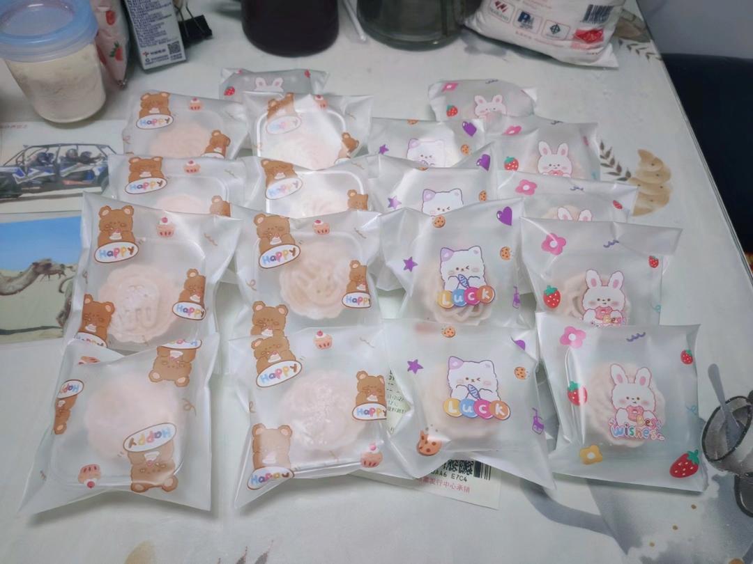 冰皮月饼(奶黄馅)
