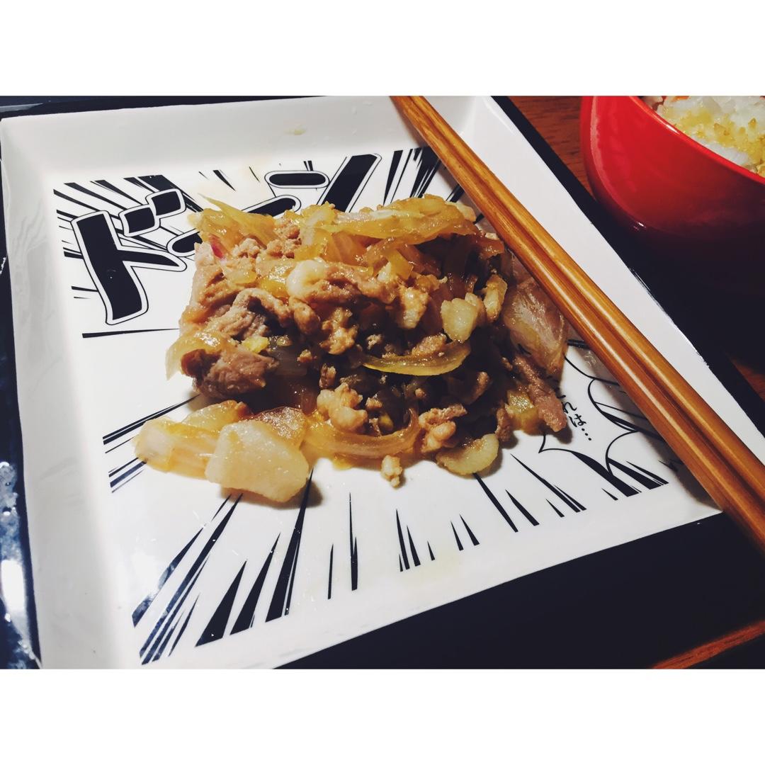 猪肉生姜烧