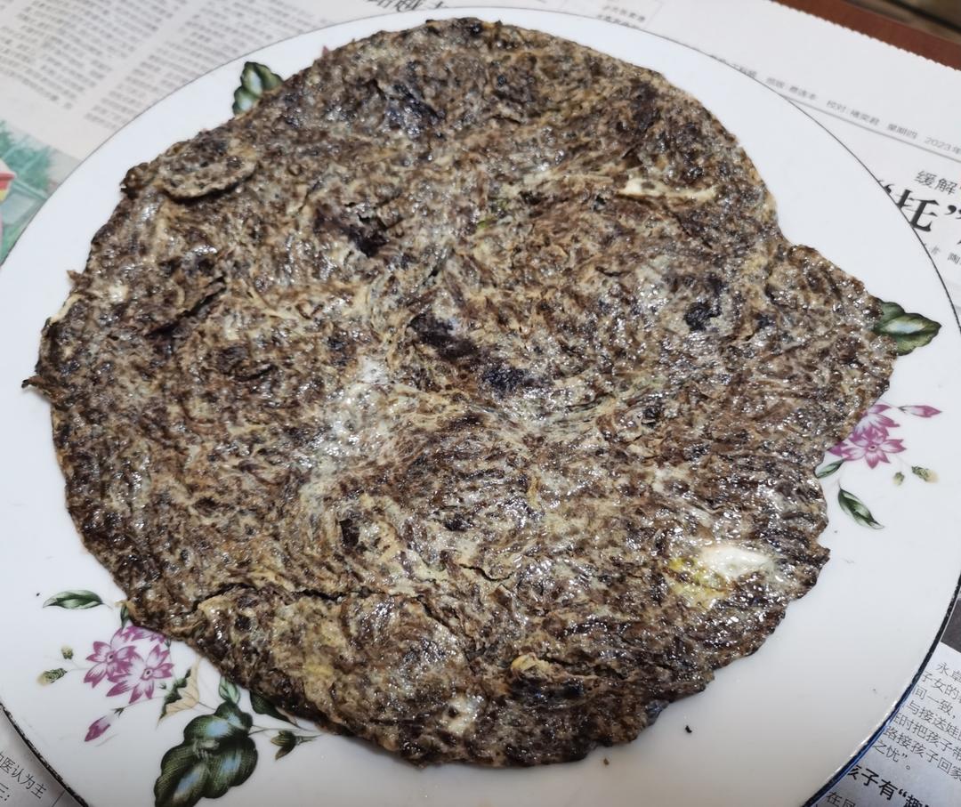 紫菜煎蛋饼