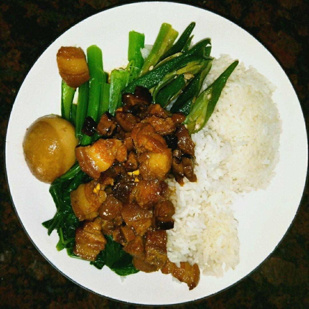 好吃到停不下来的卤肉饭