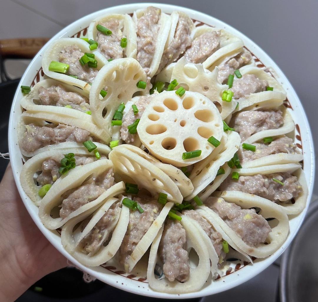 莲藕蒸肉-绝对是家宴的首选作品！