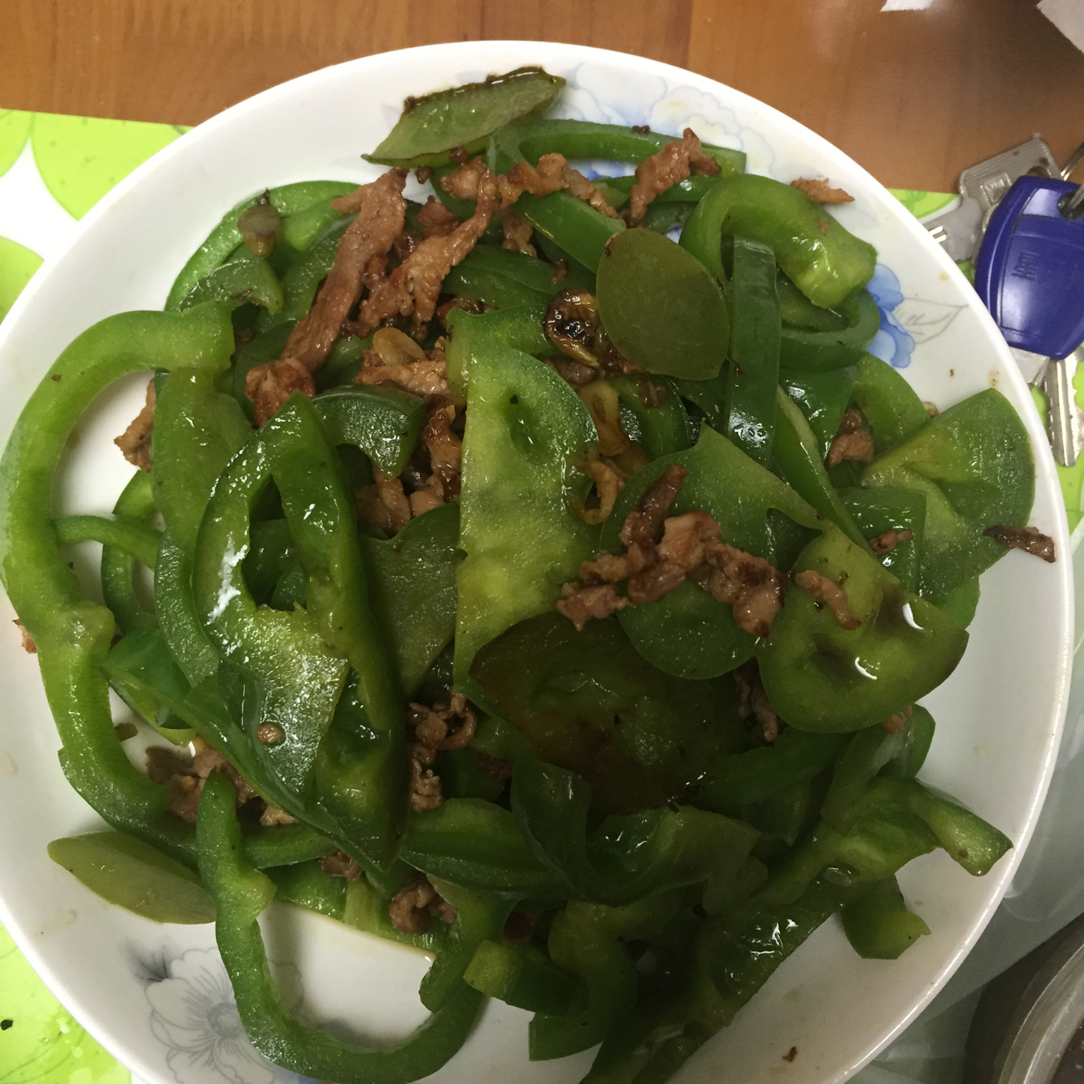 青椒肉丝