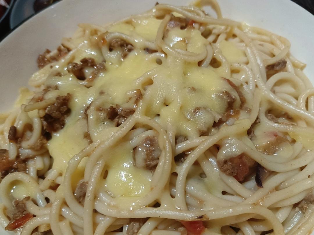番茄肉酱焗意面