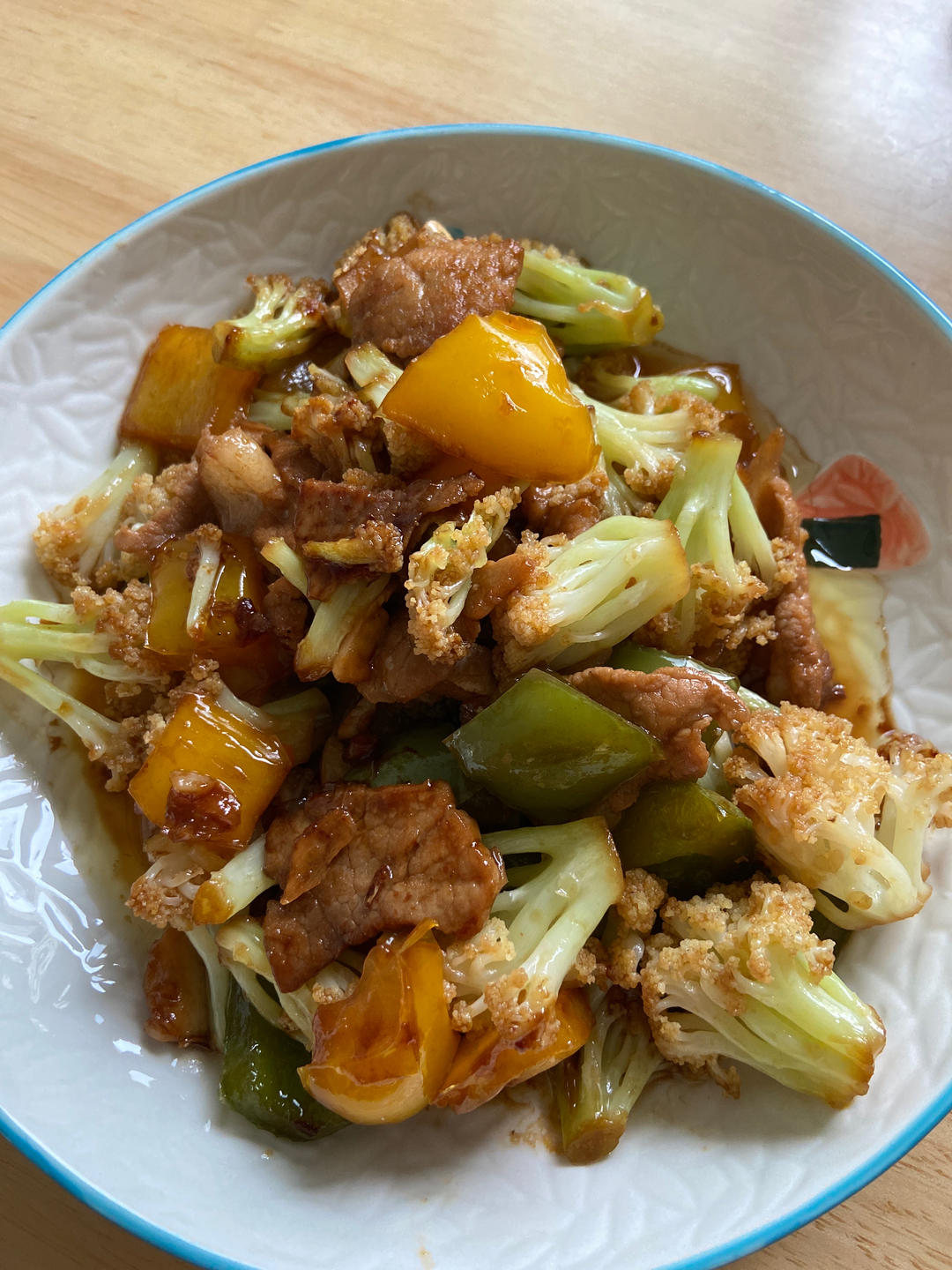 和饭店一个味道的干锅花菜