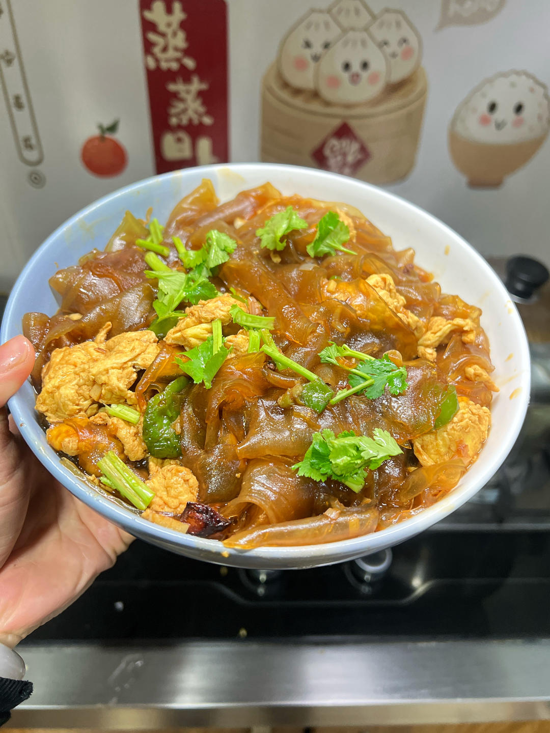 比饭店好吃的鸡蛋粉皮