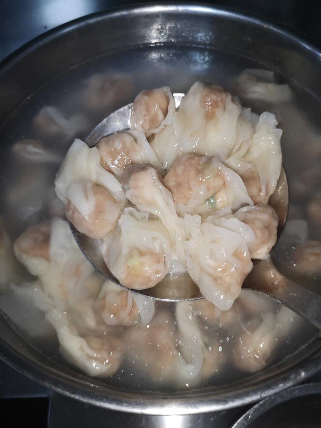 虾滑肉沫云吞（新手小白简易版）