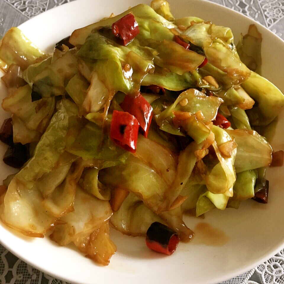 阿婆手撕包菜