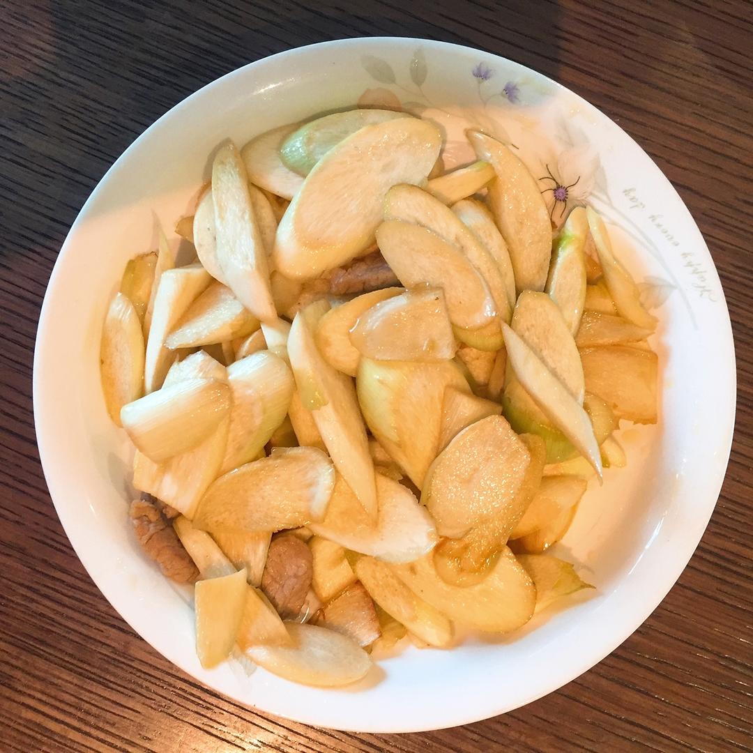 茭白炒肉