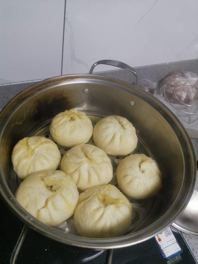 更蓬松暄软筋道的包子皮★口感似面包☆