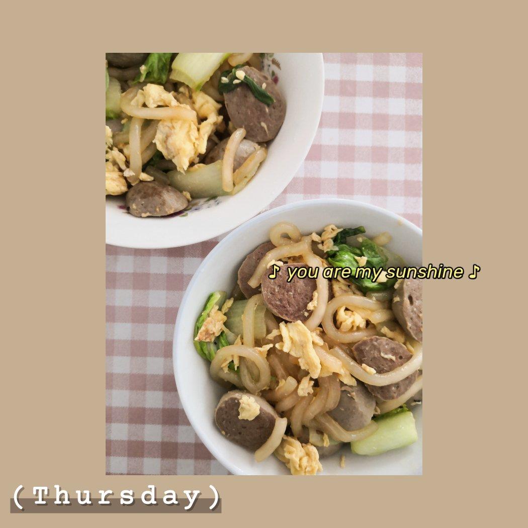 比路边摊好吃百倍的火腿炒土豆粉