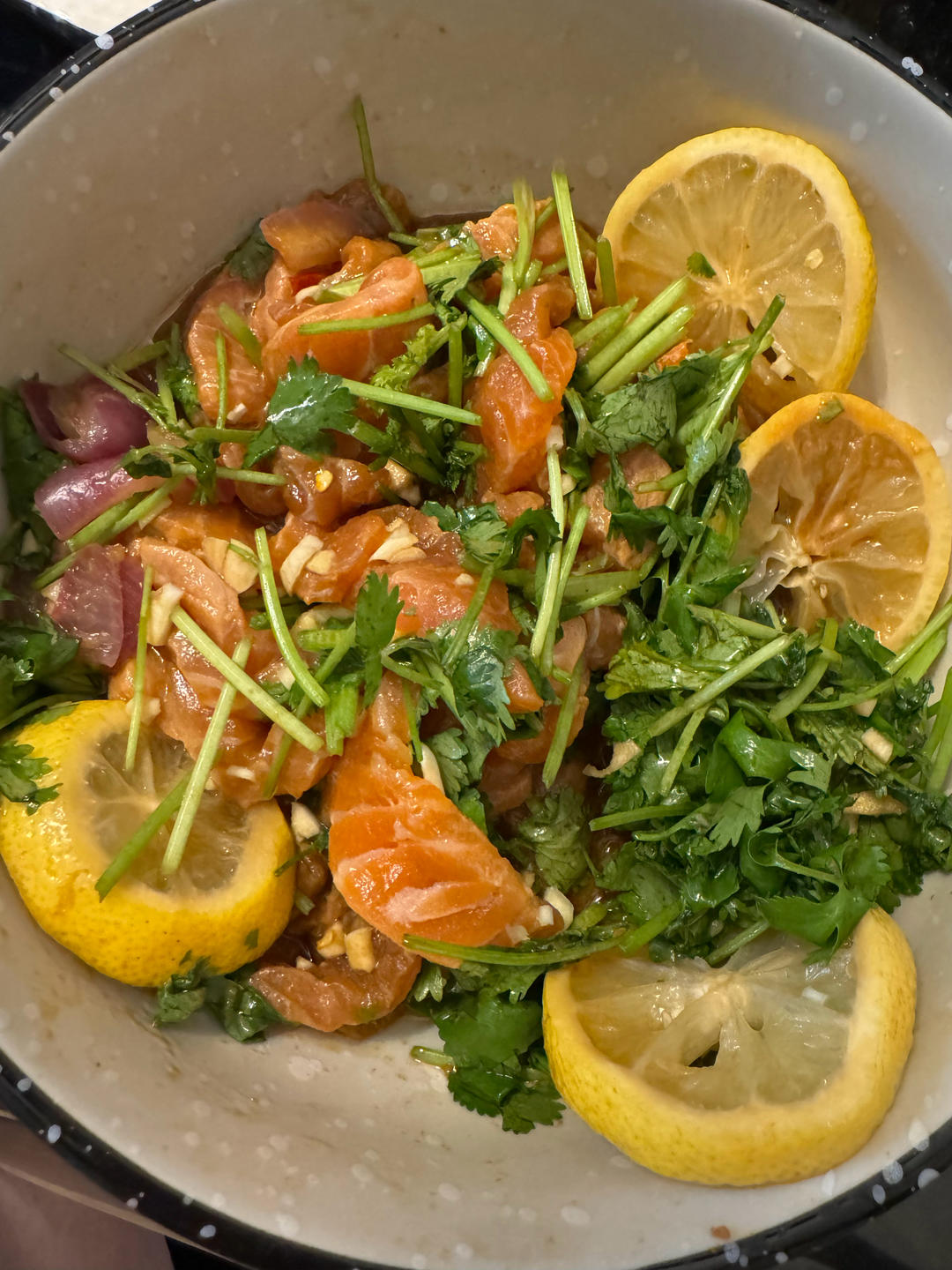 泰式生腌三文鱼