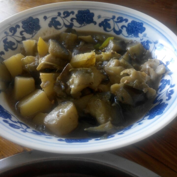 东北土豆炖茄子