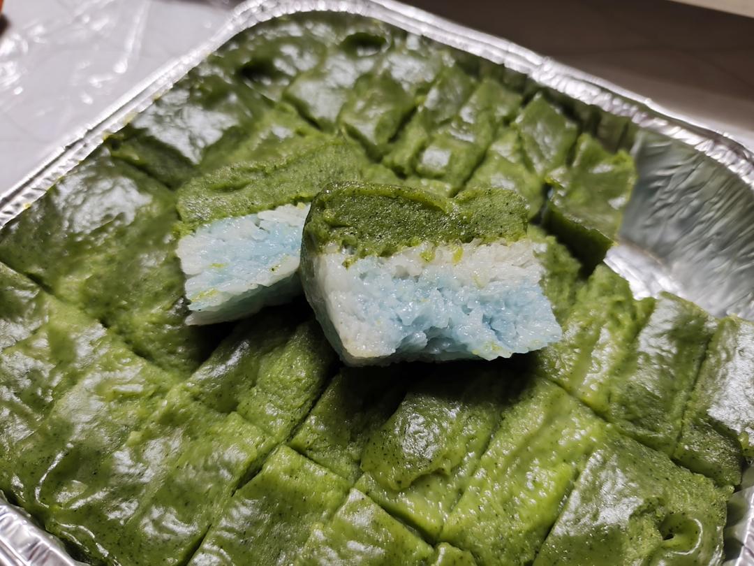班兰糯米糕（自留）的做法