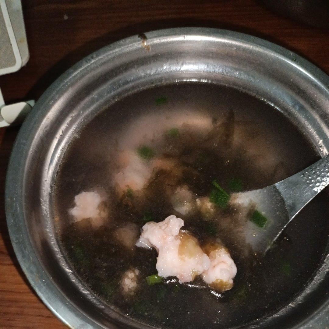 紫菜虾滑汤