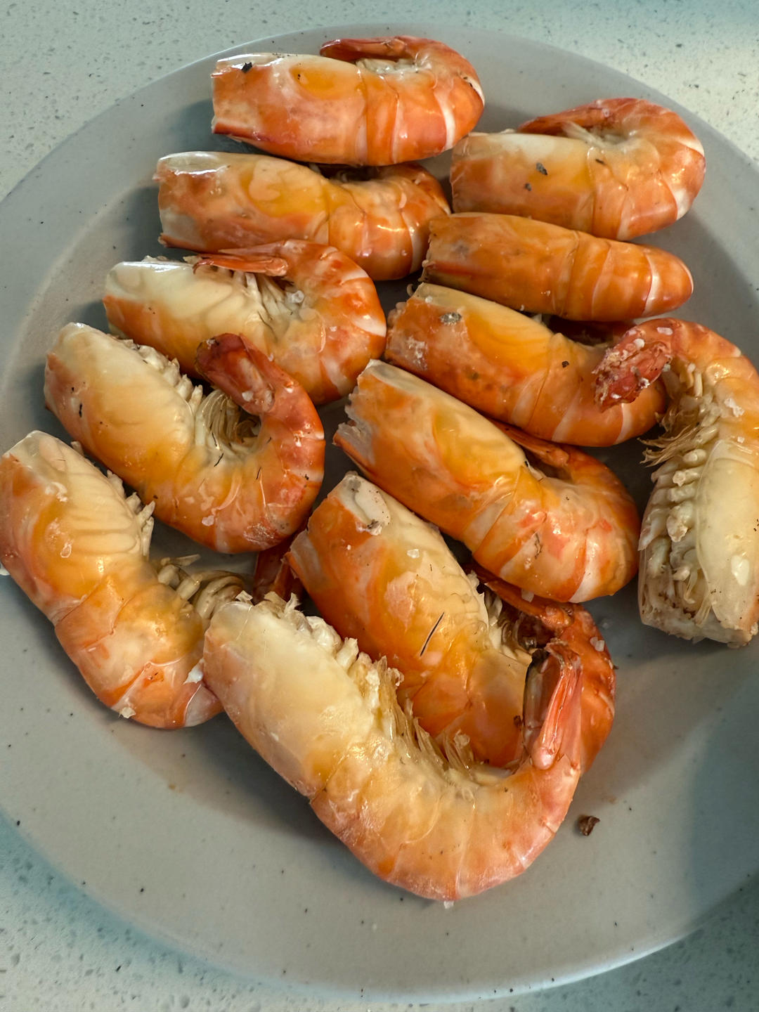 🦐虾系列~盐焗罗氏虾‼️