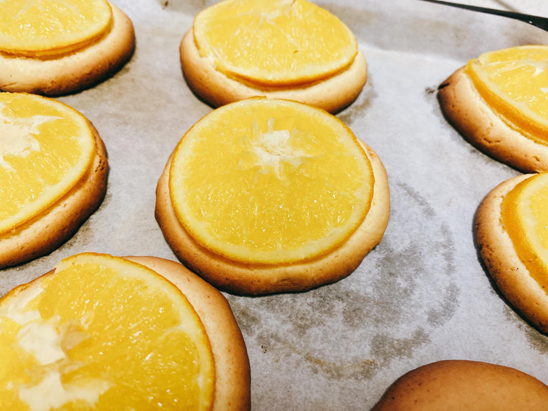 🍊橙意满满超高颜值的巧克力橙子饼干🍪