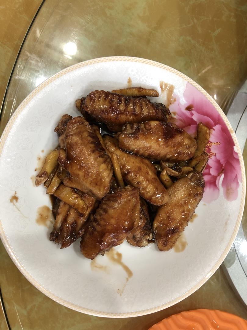 可乐鸡翅（无油加姜版）