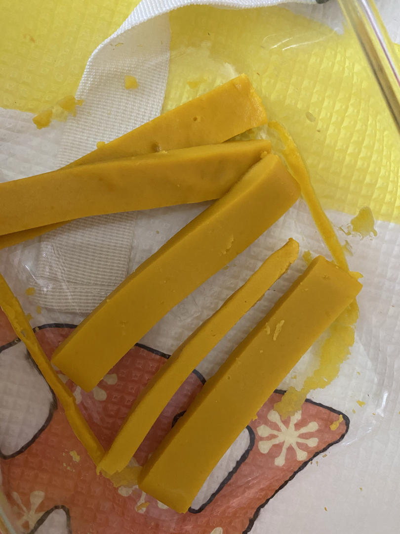 奶香南瓜条 宝宝手指食物