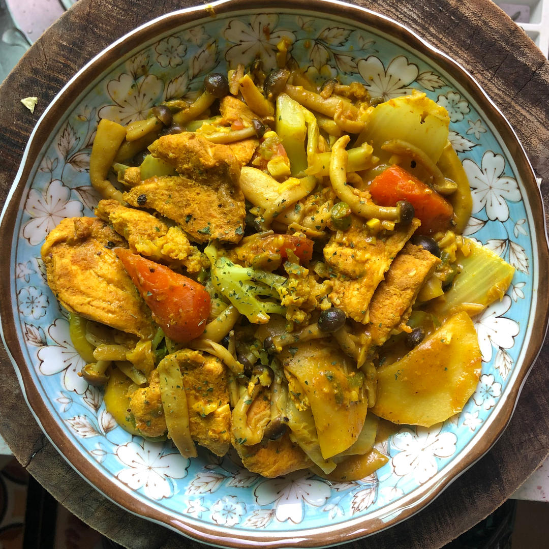 【健康三餐】苹果咖喱鸡