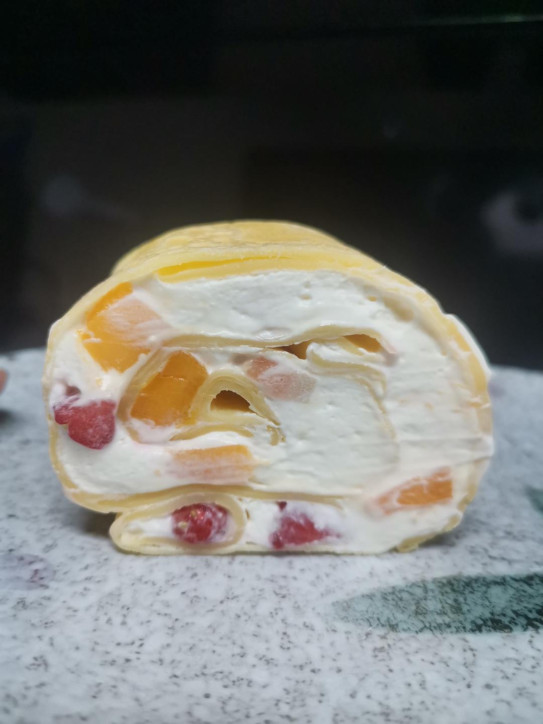 免烤箱❗千层毛巾卷❗也是万能千层皮