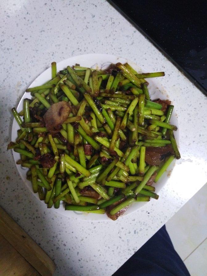 蒜薹炒肉