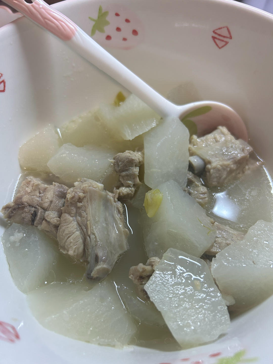 萝卜炖排骨-秋冬懒人汤