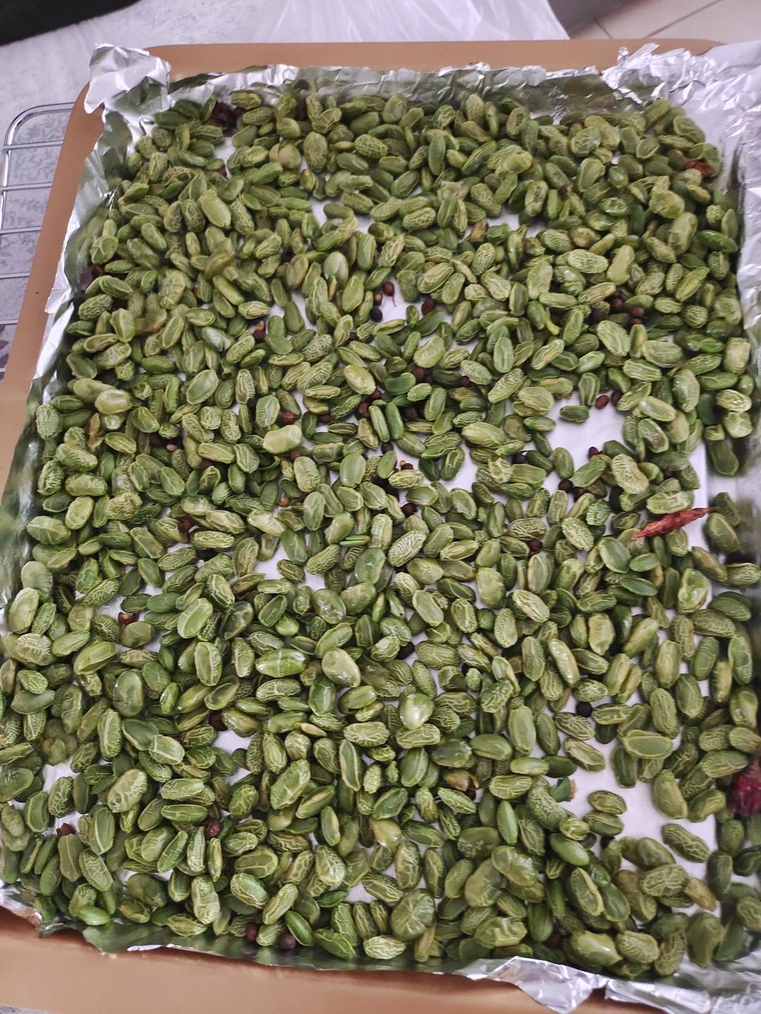 炙毛豆(咸味)烤箱版