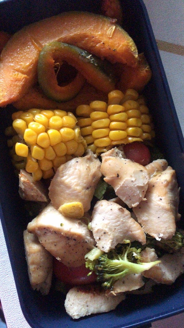 低卡饱腹的时蔬烤鸡胸肉🔥美味又解馋