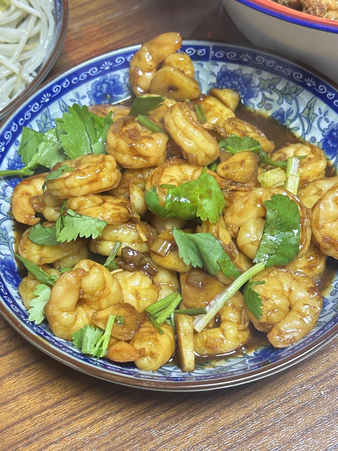 家庭版油焖大虾