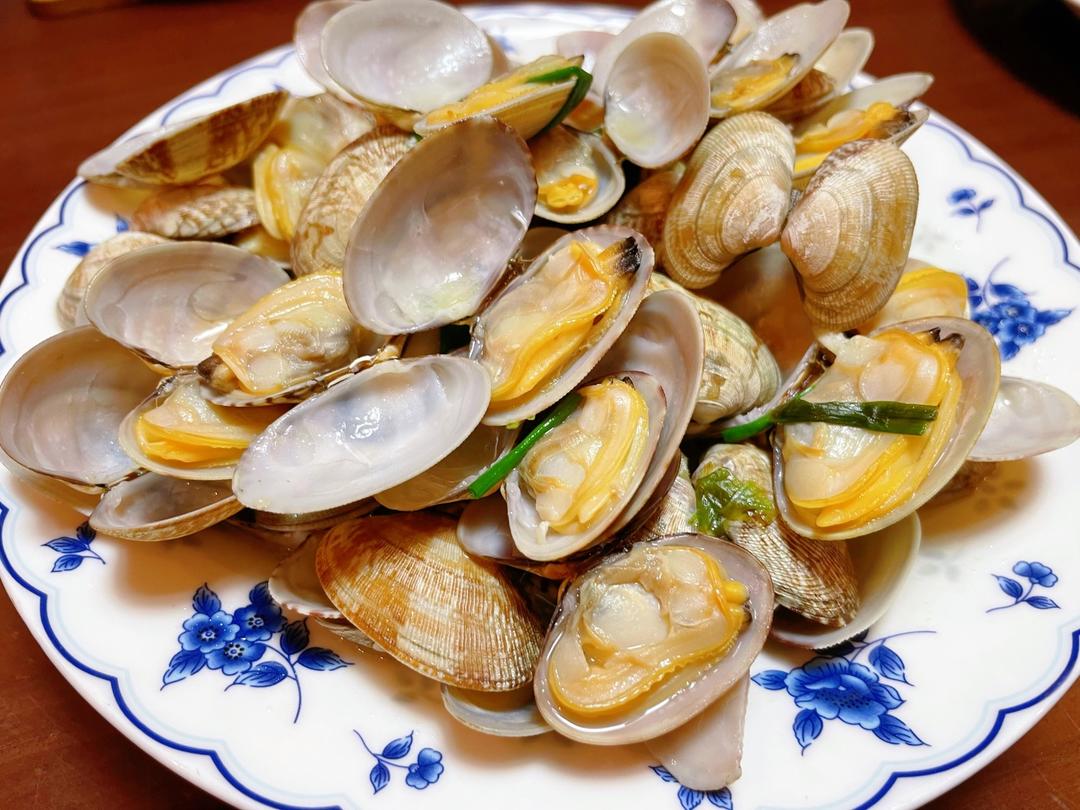 96油爆花甲的做法