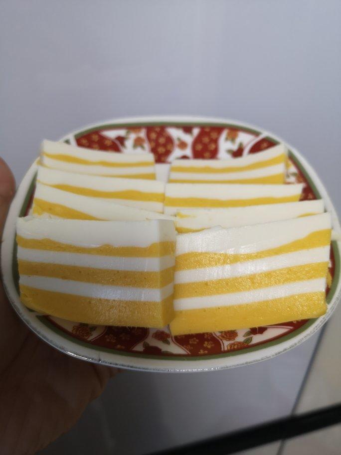 Q弹软萌～芒果椰汁千层糕