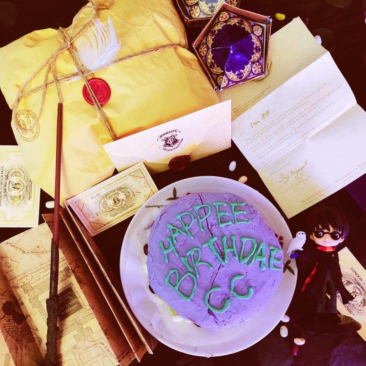 哈利波特生日蛋糕