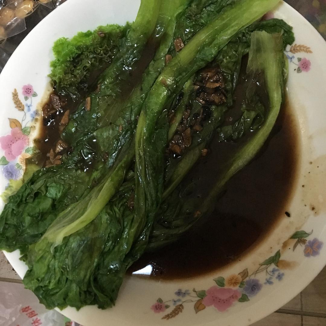 家常菜 蚝油生菜