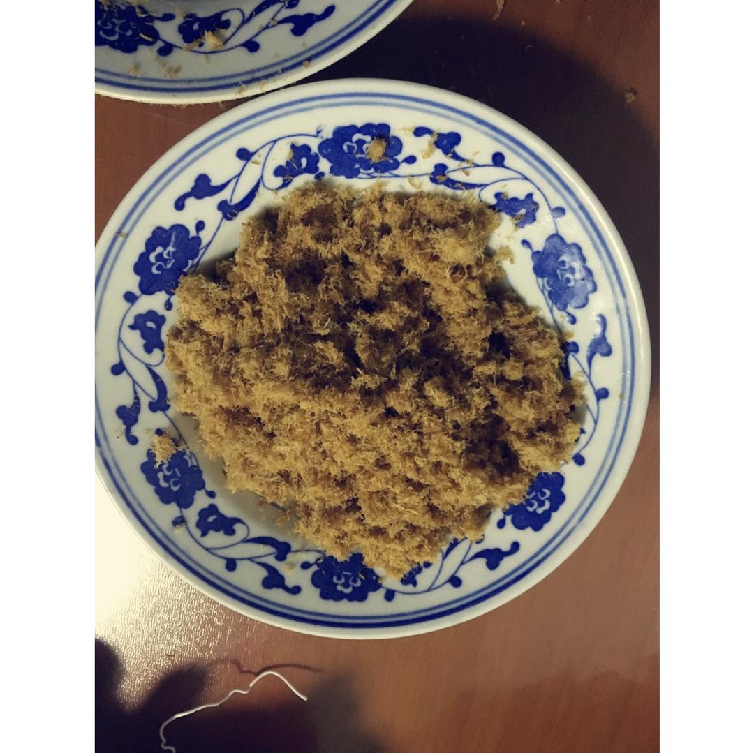 平底锅自制宝宝肉松～简版