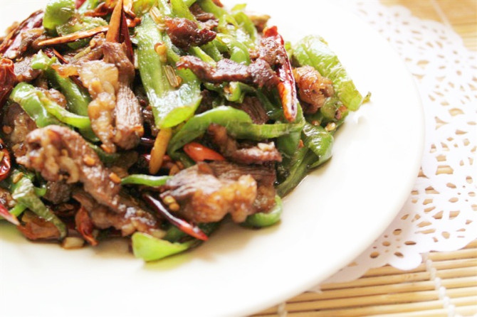 小炒牛肉
