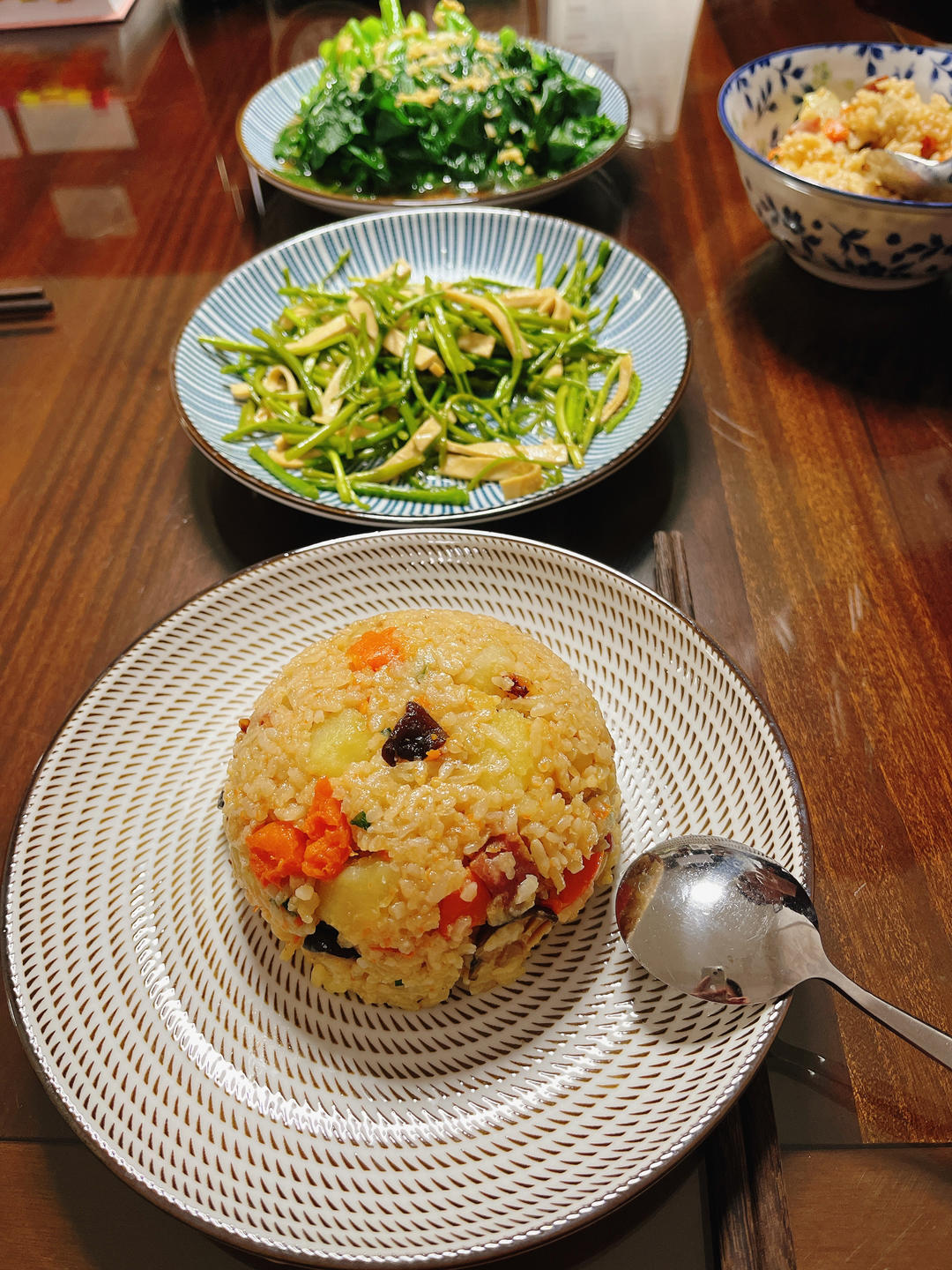 腊肠焖饭