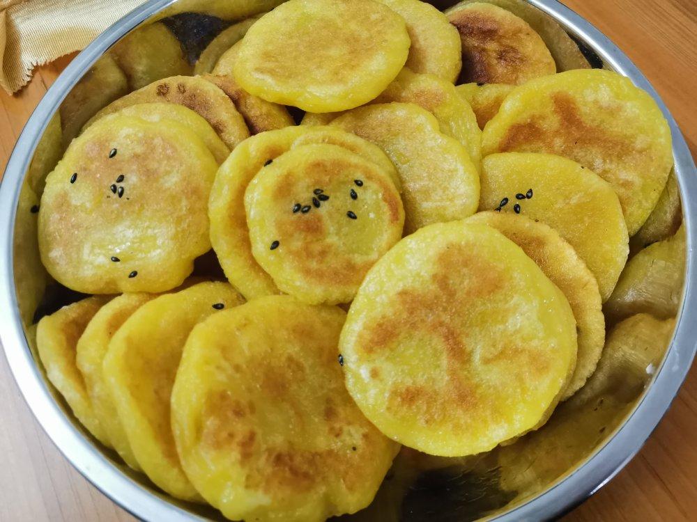 超简单的家常南瓜饼
