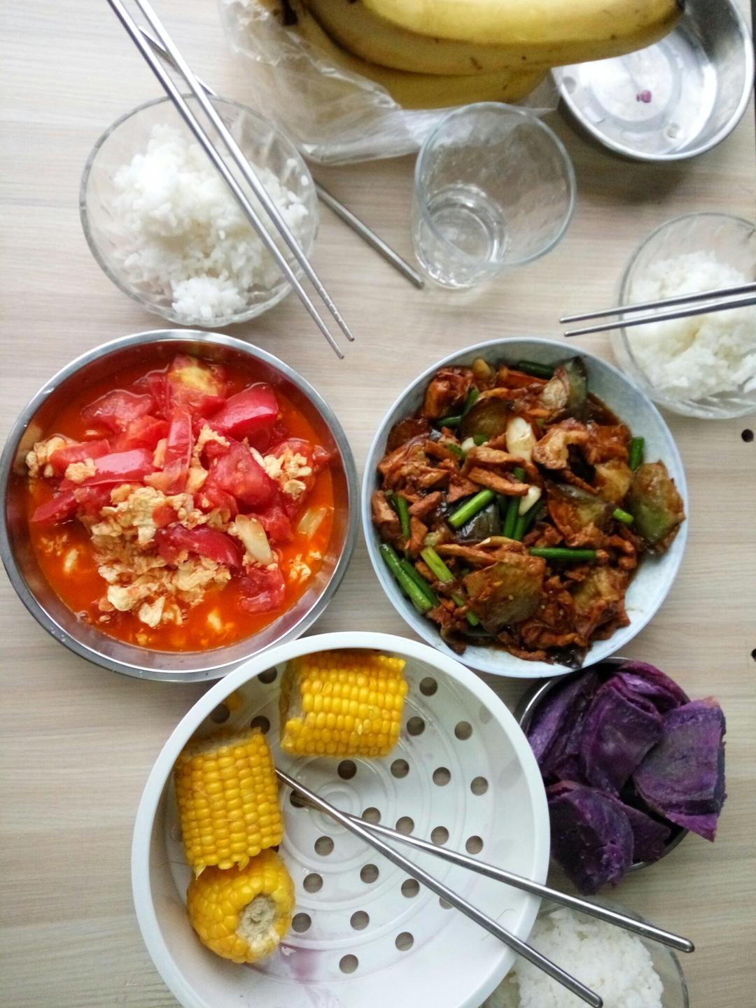 溜肉段烧茄子（东北硬菜呀哈哈）
