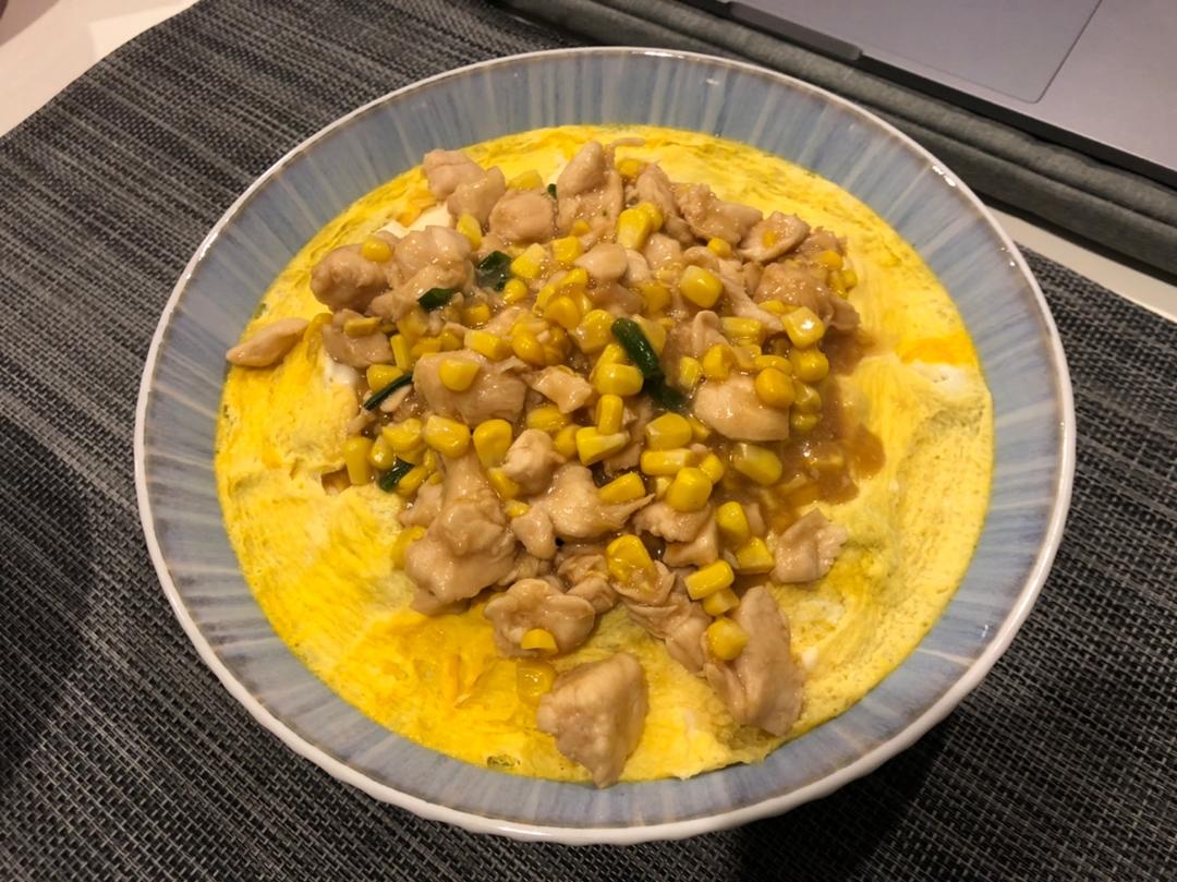 【太阳谷鸡小胸】鸡肉鲜虾蛋羹