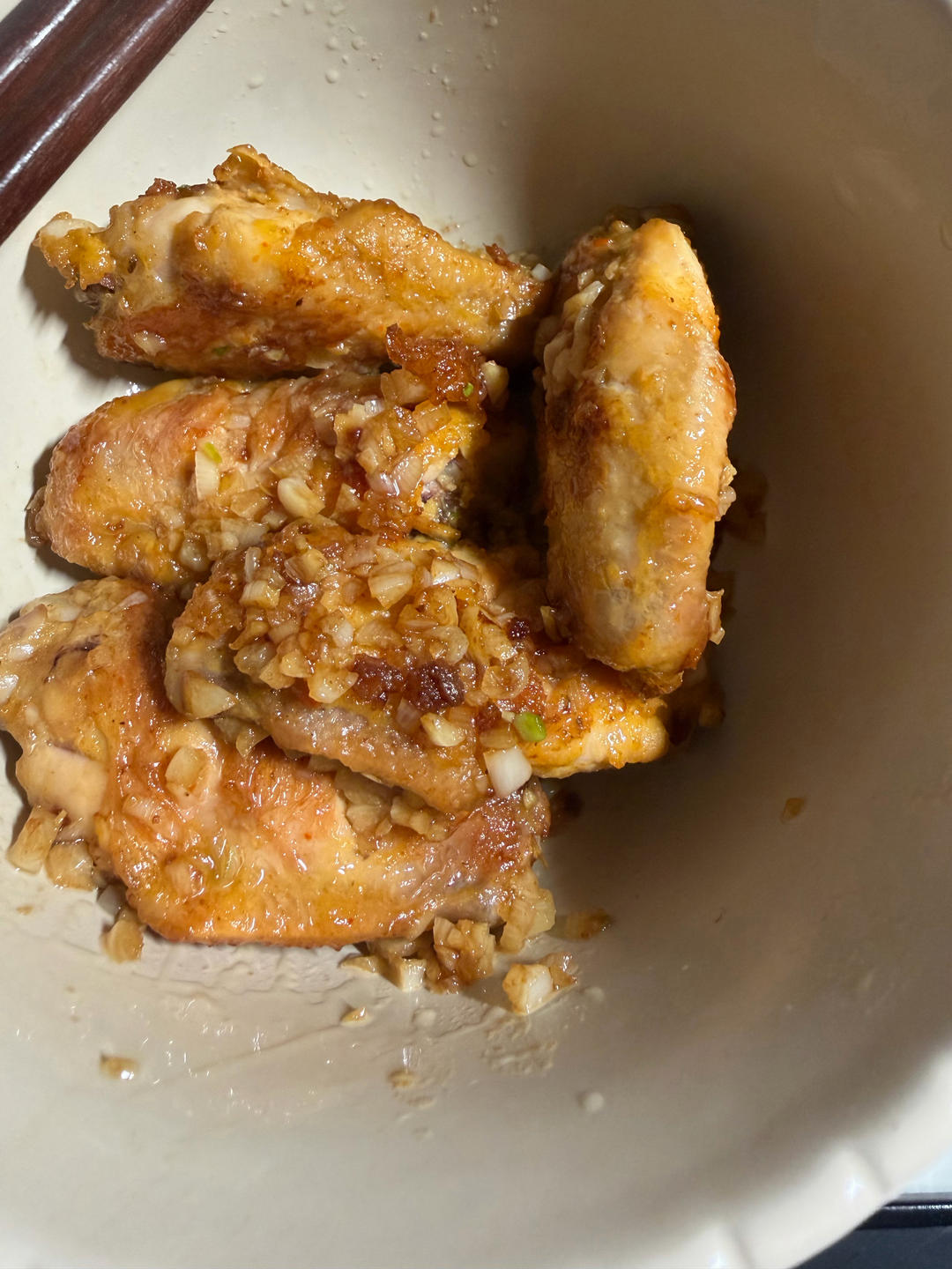 蒜香鸡翅｜孩子们的最爱