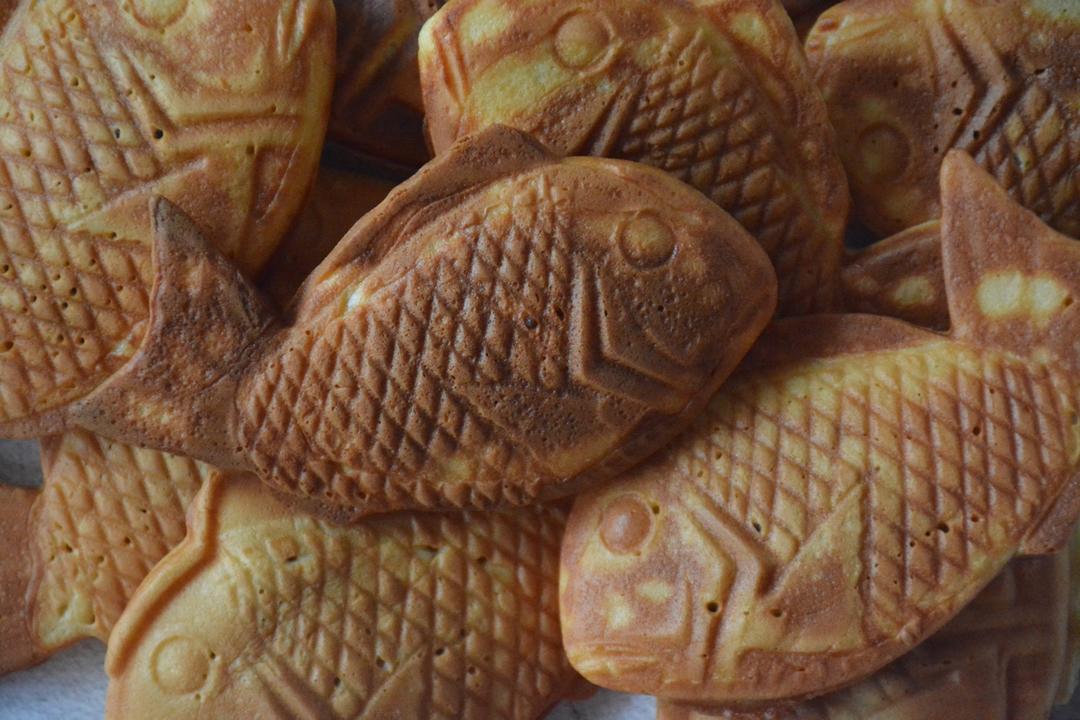 蜂蜜红豆麻薯鲷鱼烧—Kenwood松饼机
