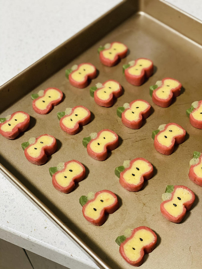 ⛄️圣诞季🎄｜平安夜苹果｜🍎饼干🍎