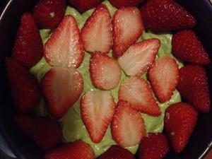 开心果酱草莓慕斯蛋糕（改自Ladurée配方）的做法 步骤10