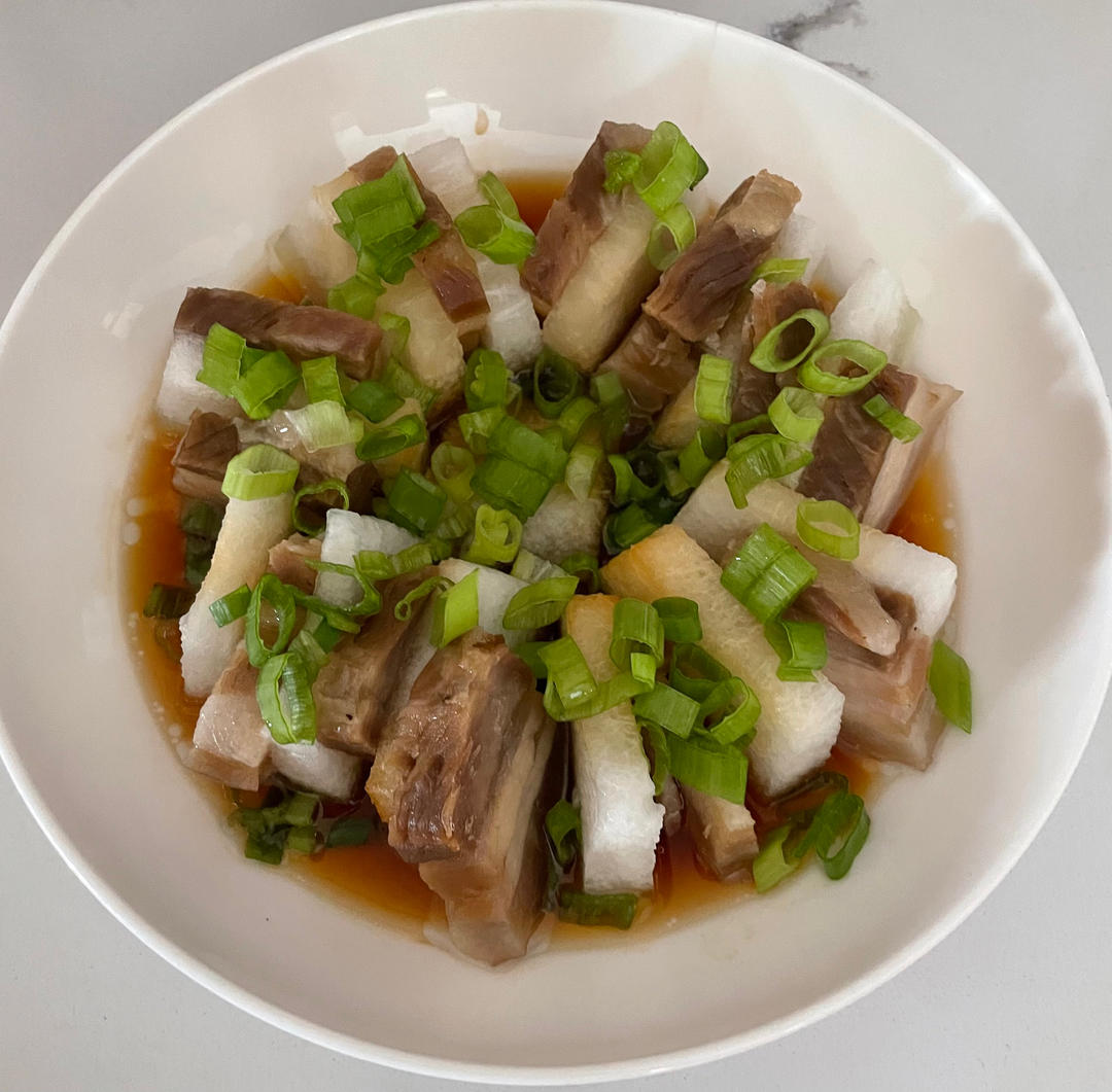 冬瓜蒸咸肉