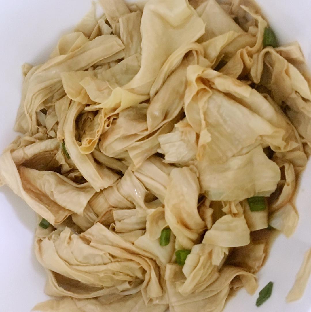 凉拌腐竹