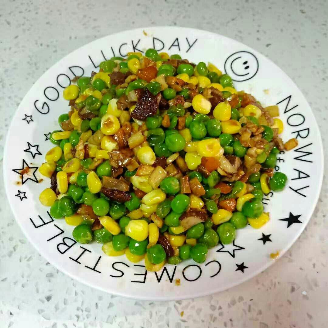 小朋友超爱的金玉满堂-豌豆炒玉米