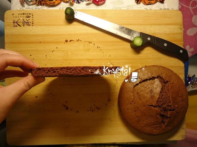 【小窍门】如何切出厚薄均匀的蛋糕片的做法